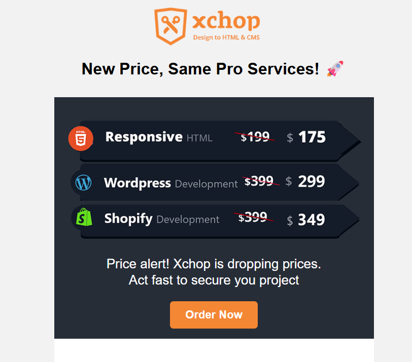 Conversion Service Price