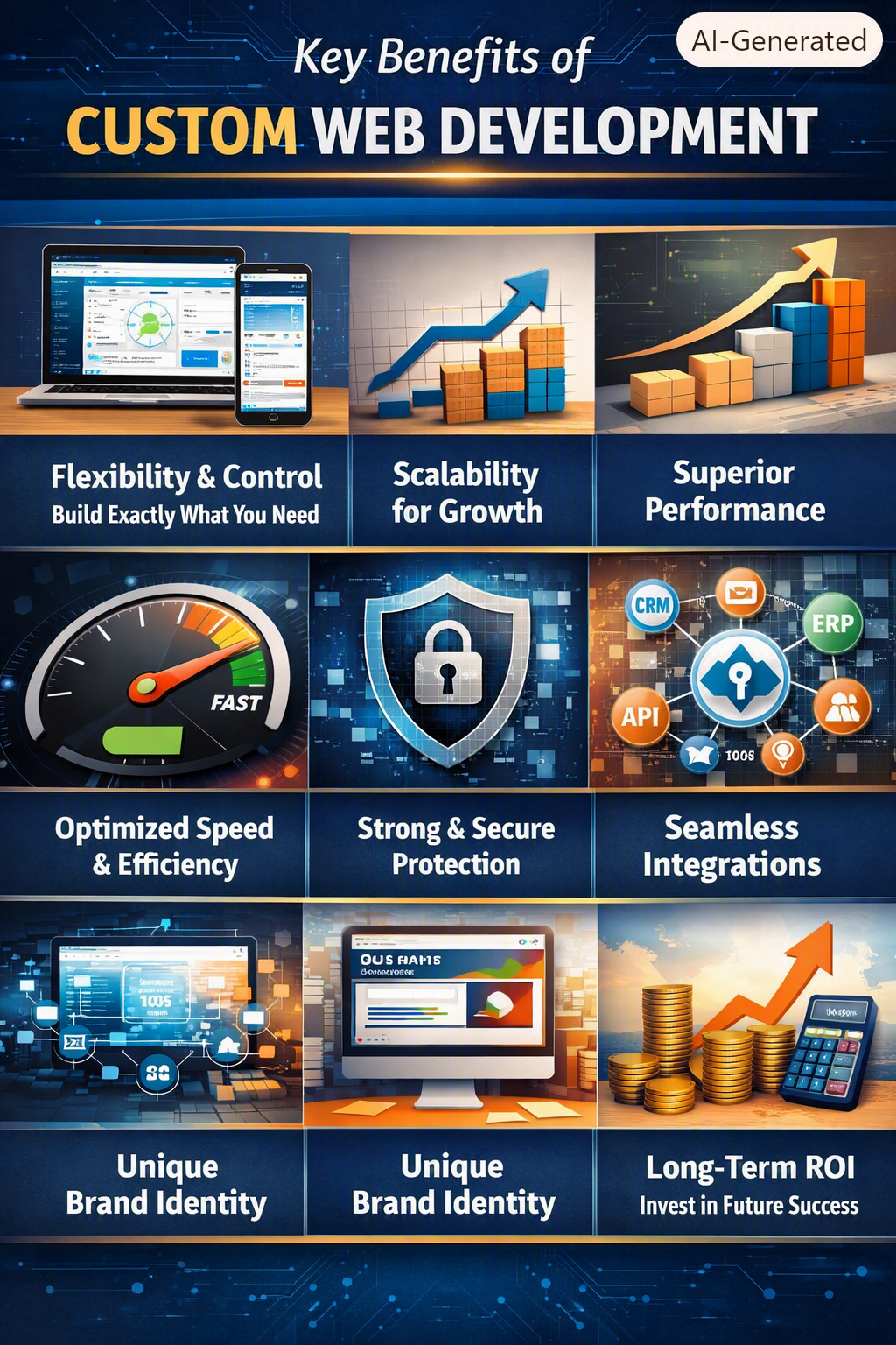 Key Benefits of Custom Web Development