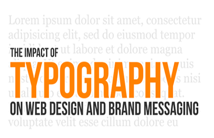 Impact of typography on web design